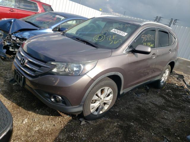 Photo 2 from auction – 2014 HONDA CR-V EXL with VIN 5J6RM4H73EL076686