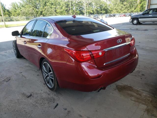 Photo 3 from auction – 2015 INFINITI Q50 BASE with VIN JN1BV7AP8FM350706