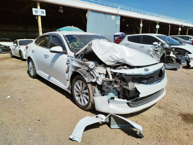 KIA OPTIMA LX 2016 with VIN 5XXGT4L36GG067584 - Photo from auction