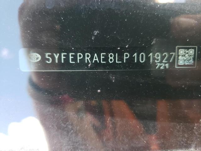 Photo 10 from auction – 2020 TOYOTA COROLLA LE with VIN 5YFEPRAE8LP101927