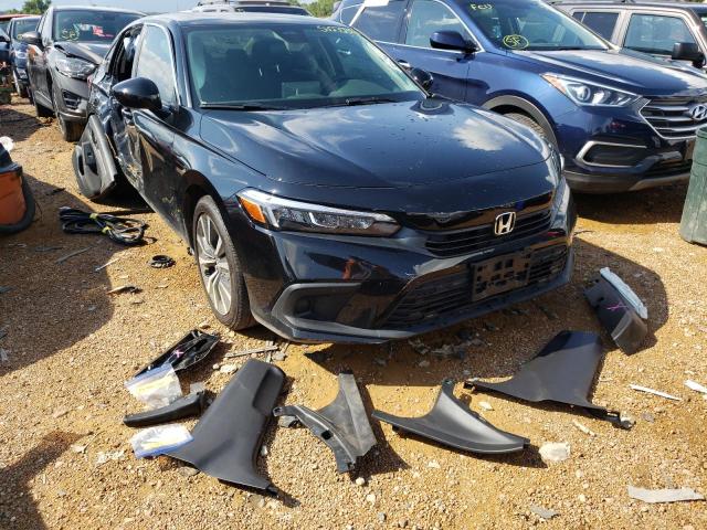 HONDA CIVIC EX 2022 with VIN JHMFE1F70NX007663 - Photo from auction