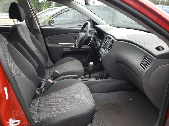 Photo 5 from auction – 2009 KIA RIO BASE with VIN KNADE223096568469