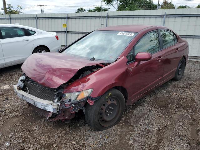 Photo 2 from auction – 2009 HONDA CIVIC LX with VIN 2HGFA16569H545355