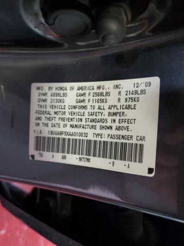 Photo 10 from auction – 2010 ACURA TL with VIN 19UUA8F5XAA010032