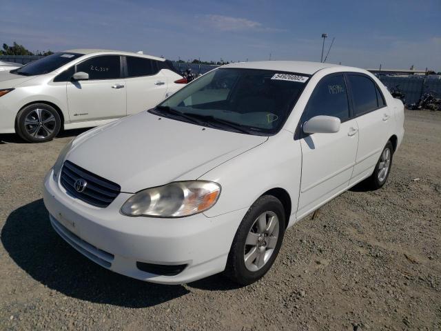 Photo 2 from auction – 2003 TOYOTA COROLLA CE with VIN JTDBR32E330043552