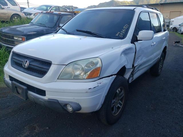 Photo 2 from auction – 2005 HONDA PILOT EX with VIN 2HKYF18485H503865