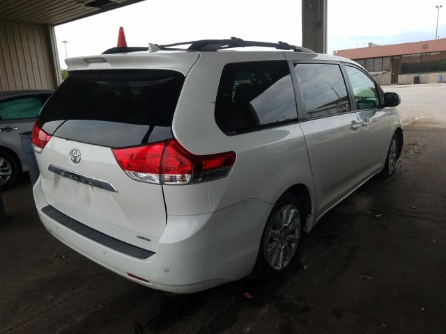 Photo 4 from auction – 2011 TOYOTA SIENNA XLE with VIN 5TDYK3DC9BS033663