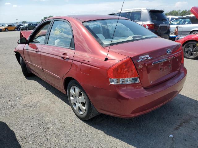 Photo 3 from auction – 2009 KIA SPECTRA EX with VIN KNAFE222595666192
