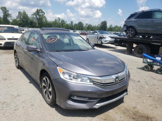 HONDA ACCORD EXL 2017 with VIN 1HGCR2F80HA063554 - Photo from auction
