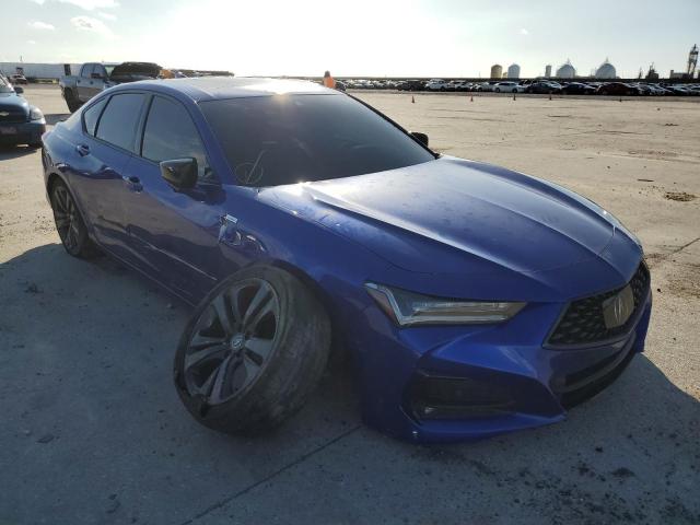 ACURA TLX TECH A 2021 with VIN 19UUB5F54MA005926 - Photo from auction