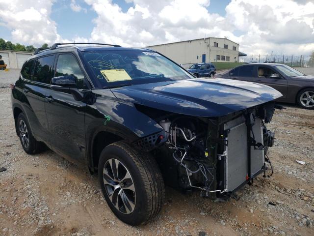 TOYOTA HIGHLANDER 2021 with VIN 5TDGZRBH4MS542362 - Photo from auction