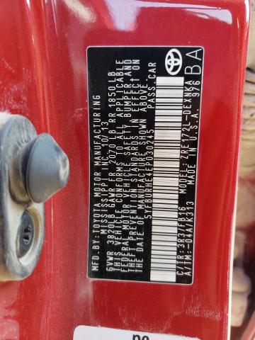 Photo 10 from auction – 2014 TOYOTA COROLLA L with VIN 5YFBURHE4EP030245