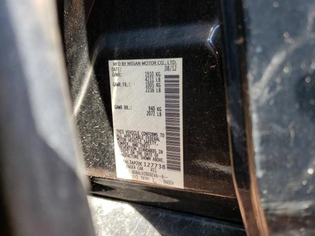 Photo 10 from auction – 2013 NISSAN ALTIMA 2.5 with VIN 1N4AL3AP2DC127738