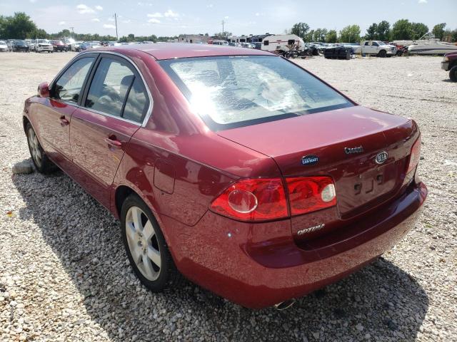 Photo 3 from auction – 2007 KIA OPTIMA LX with VIN KNAGE124175159917