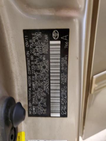 Photo 10 from auction – 2011 TOYOTA PRIUS with VIN JTDKN3DU1B1428536