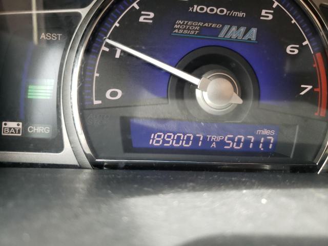 Photo 8 from auction – 2010 HONDA CIVIC HYBR with VIN JHMFA3F24AS005577