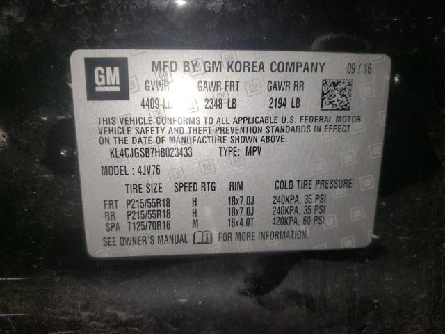 Photo 10 from auction – 2017 BUICK ENCORE ESS with VIN KL4CJGSB7HB023433