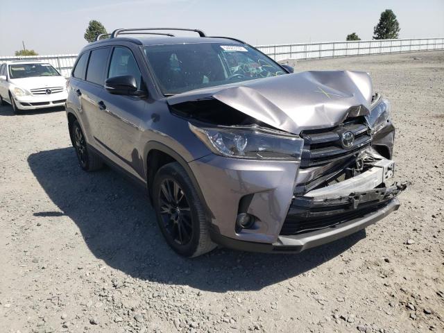 Photo 1 from auction – 2019 TOYOTA HIGHLANDER with VIN 5TDJZRFH4KS964936