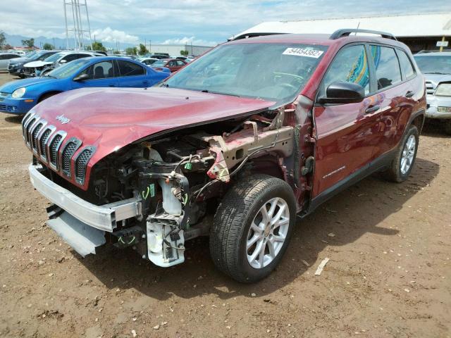 Photo 2 from auction – 2016 JEEP CHEROKEE S with VIN 1C4PJLAB5GW338966