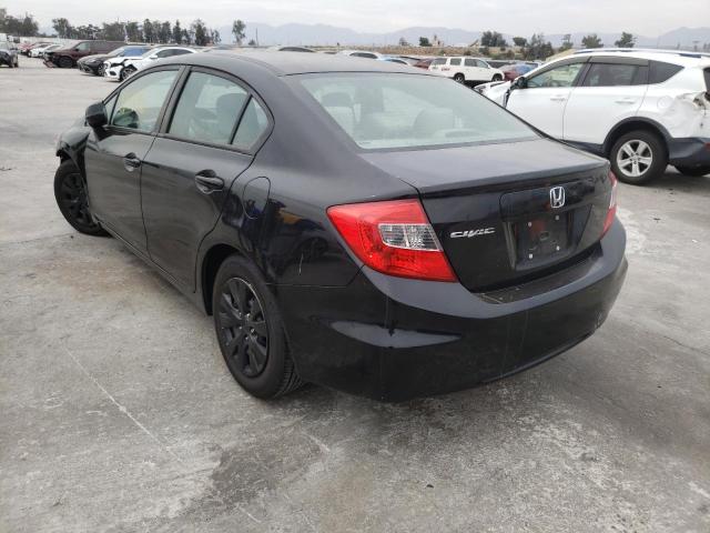 Photo 3 from auction – 2012 HONDA CIVIC LX with VIN 19XFB2F5XCE367289