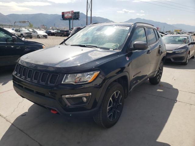 Photo 2 from auction – 2019 JEEP COMPASS TR with VIN 3C4NJDDB5KT594788