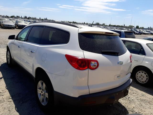 Photo 3 from auction – 2012 CHEVROLET TRAVERSE L with VIN 1GNKRGED9CJ162010