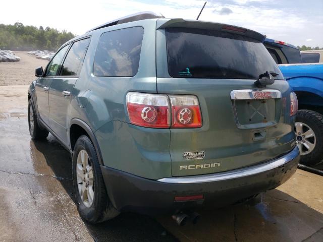 Photo 3 from auction – 2009 GMC ACADIA SLE with VIN 1GKEV13D99J138188