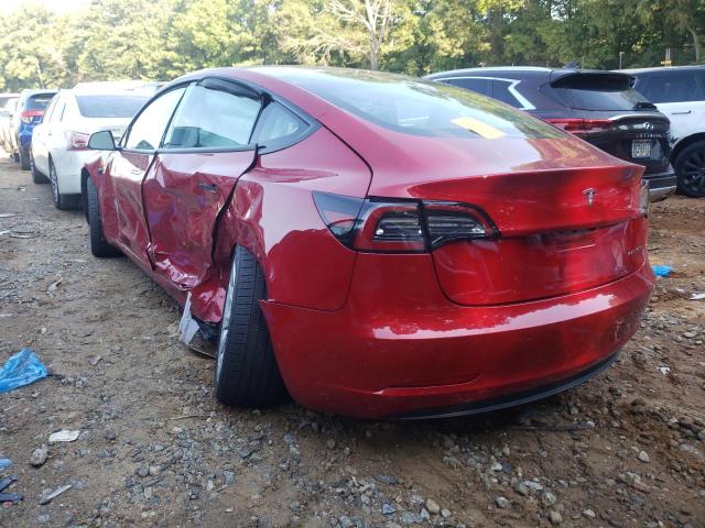 Photo 3 from auction – 2022 TESLA MODEL 3 with VIN 5YJ3E1EB2NF185109