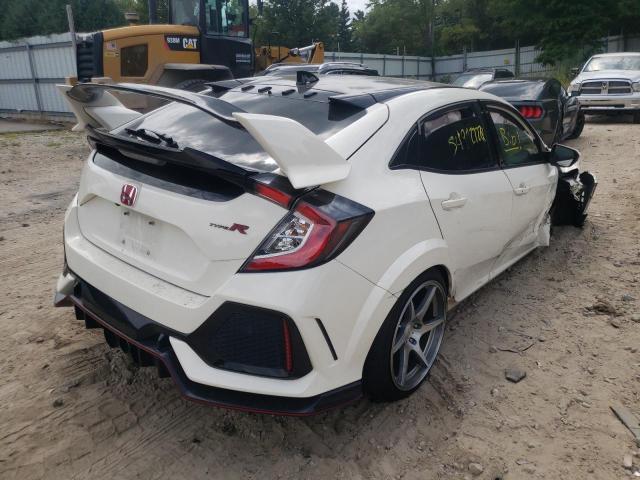 Photo 4 from auction – 2018 HONDA CIVIC TYPE with VIN SHHFK8G71JU204166