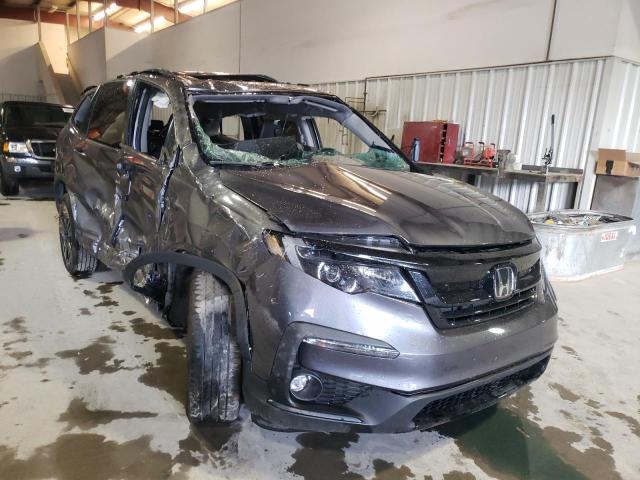 HONDA PILOT SE 2021 with VIN 5FNYF6H26MB089378 - Photo from auction