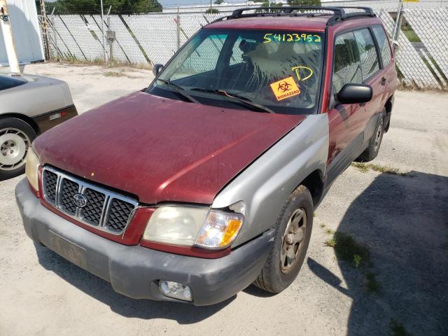 Photo 2 from auction – 2001 SUBARU FORESTER L with VIN JF1SF63551H746194