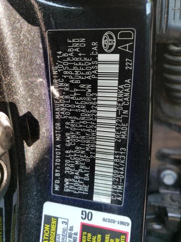 Photo 10 from auction – 2015 TOYOTA COROLLA L with VIN 2T1BURHE2FC282643