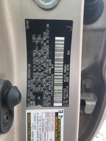 Photo 10 from auction – 2004 TOYOTA HIGHLANDER with VIN JTEGP21A540036460