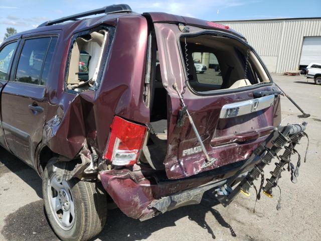 Photo 9 from auction – 2012 HONDA PILOT LX with VIN 5FNYF4H20CB021550