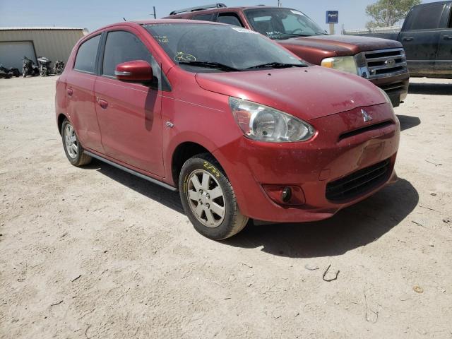 MITSUBISHI MIRAGE ES 2015 with VIN ML32A4HJ2FH035596 - Photo from auction