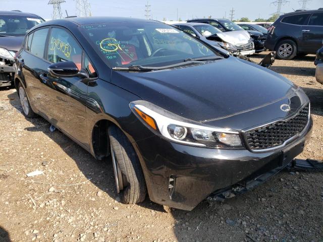 KIA FORTE LX 2017 with VIN KNAFK5A83H5675634 - Photo from auction