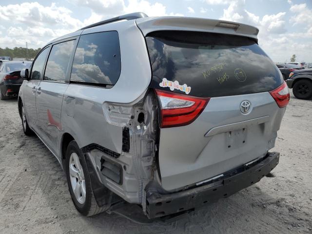 Photo 3 from auction – 2016 TOYOTA SIENNA LE with VIN 5TDKK3DC1GS726644