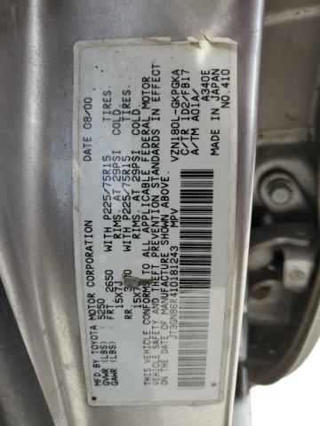 Zdjęcie 10 z aukcji – 2001 TOYOTA 4RUNNER SR z VIN JT3GN86R410181243