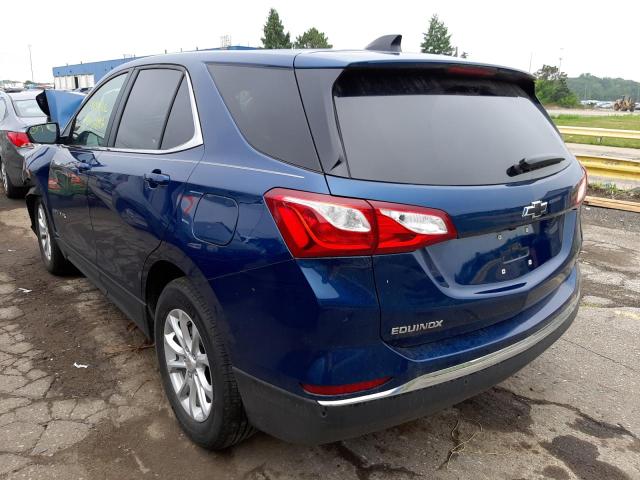 Photo 3 from auction – 2021 CHEVROLET EQUINOX LT with VIN 3GNAXKEV7ML307410