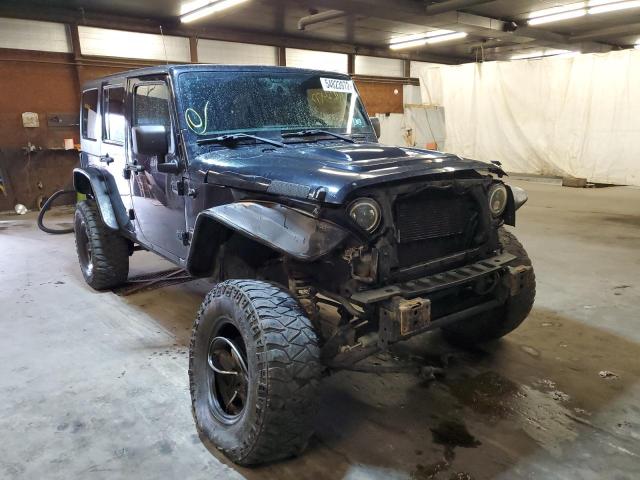 Photo 1 from auction – 2013 JEEP WRANGLER U with VIN 1C4BJWEG5DL507589