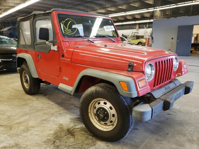 JEEP WRANGLER / 1998 with VIN 1J4FY29PXWP728823 - Photo from auction