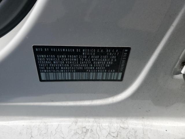 Photo 10 from auction – 2018 VOLKSWAGEN JETTA SE with VIN 3VWDB7AJ6JM237728