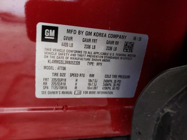 Photo 10 from auction – 2021 BUICK ENCORE GX with VIN KL4MMGSL3MB052328