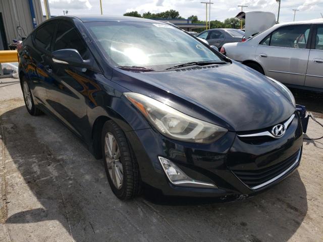 HYUNDAI ELANTRA SE 2014 with VIN KMHDH4AE1EU034455 - Photo from auction