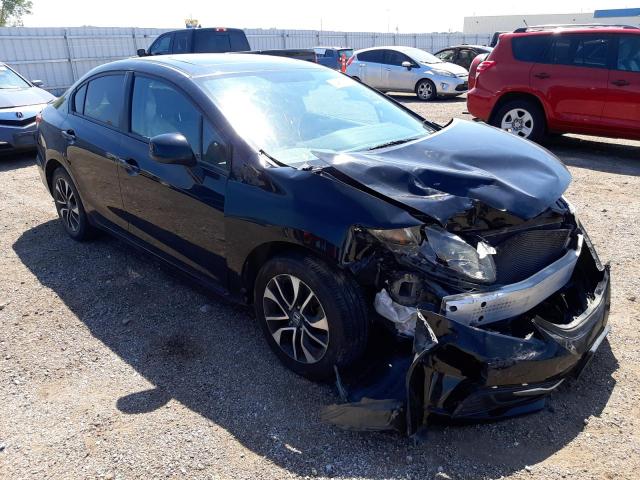HONDA CIVIC EX 2013 with VIN 19XFB2F89DE211806 - Photo from auction