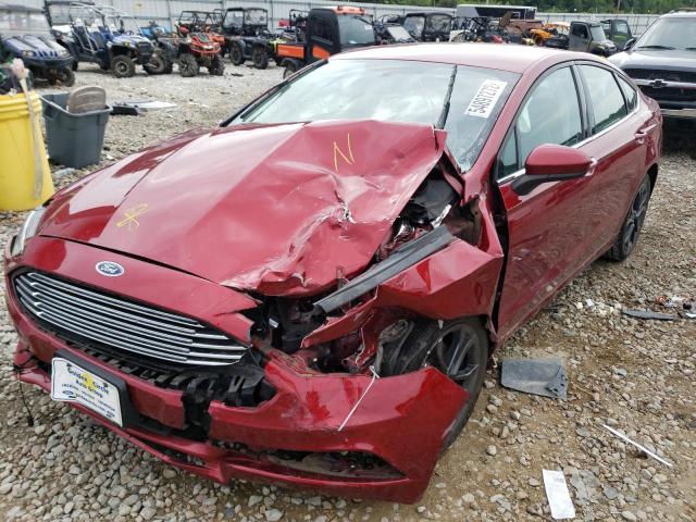 Photo 2 from auction – 2018 FORD FUSION SE with VIN 3FA6P0HDXJR272415