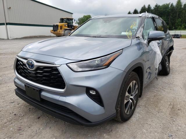 Photo 2 from auction – 2021 TOYOTA HIGHLANDER with VIN 5TDGBRCH8MS029778