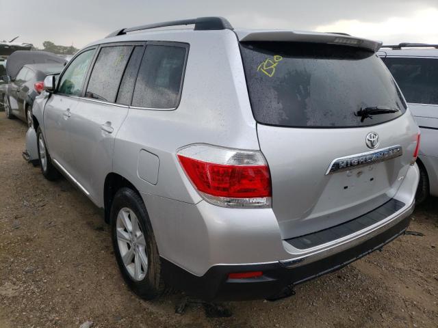 Photo 3 from auction – 2013 TOYOTA HIGHLANDER with VIN 5TDBK3EH7DS251426
