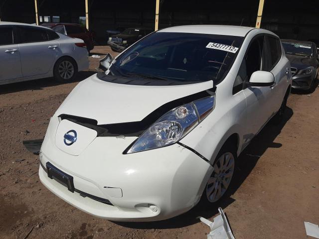 Photo 2 from auction – 2015 NISSAN LEAF S with VIN 1N4AZ0CP9FC303116