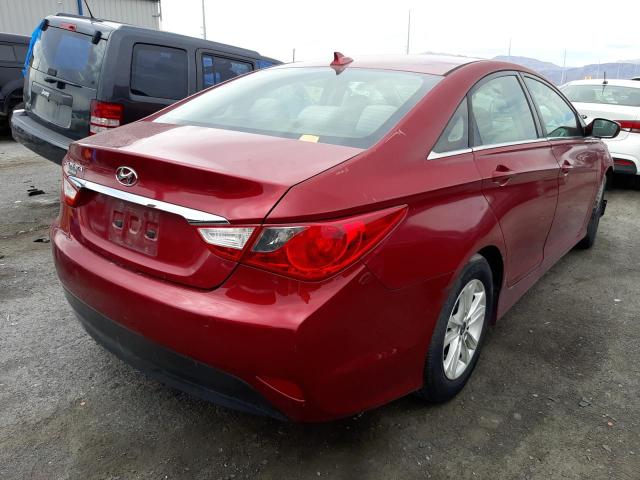 Photo 4 from auction – 2014 HYUNDAI SONATA GLS with VIN 5NPEB4AC0EH856120